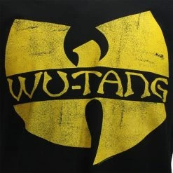 POPMERCH Wu-Tang Clan Classic Logo T-Shirt Zwart - Officiële Merchandise -Dameskleding Verkoop 550x550 5