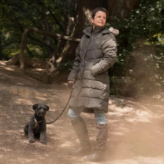 Horka Winterjas Glacier Dames Polyester Taupe Maat S 6 Horka Winterjas Glacier Dames Polyester Taupe Maat S - Afbeelding 6