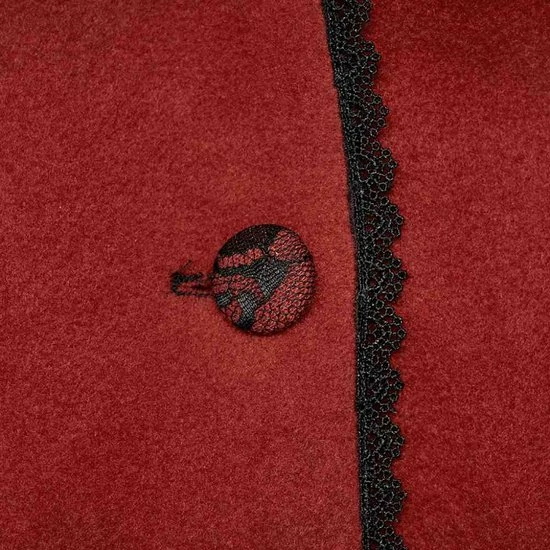 Punk Rave Jacket -L- Gothic Tales Rood 6 Punk Rave Jacket -L- Gothic Tales Rood - Afbeelding 6