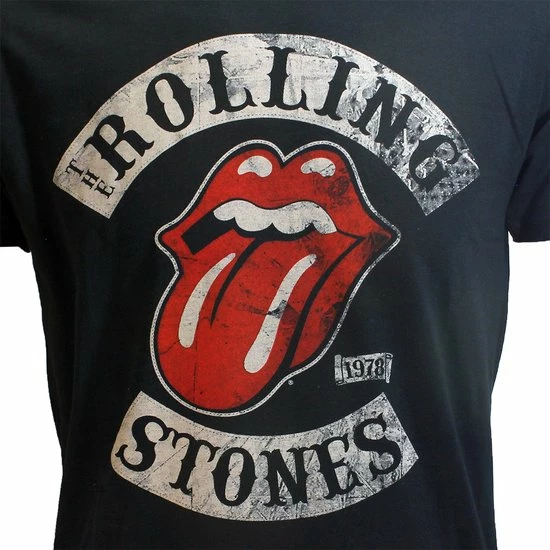 POPMERCH The Rolling Stones 1978 Tour T-Shirt Zwart - Officiële Merchandise 3 POPMERCH The Rolling Stones 1978 Tour T-Shirt Zwart - Officiële Merchandise - Afbeelding 3