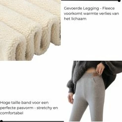 Merkloos Fleece Legging - Winter Legging - Thermo Legging - Legging Met Zakken - Thermo Kleding Dames - Thermo Legging Dames - Warme Legging - Gevoerde Legging - Dames Winter - Legging & Shapewear Dames | Licht Grijs | Maat M 9 Merkloos Fleece Legging - Winter Legging - Thermo Legging - Legging Met Zakken - Thermo Kleding Dames - Thermo Legging Dames - Warme Legging - Gevoerde Legging - Dames Winter - Legging & Shapewear Dames | Licht Grijs | Maat M -Dameskleding Verkoop 550x558
