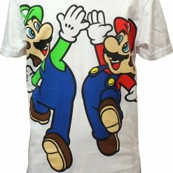 Super Mario - Mario & Luigi Boy S T-shirt 6 Super Mario - Mario & Luigi Boy S T-shirt -Dameskleding Verkoop 550x575