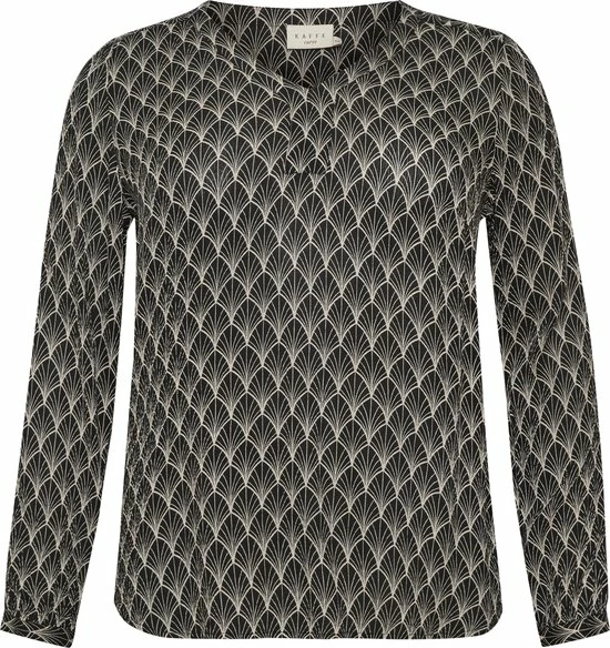 Kaffe Curve KColive Ami Blouse Dames Blouse - Maat 48 1 Kaffe Curve KColive Ami Blouse Dames Blouse - Maat 48