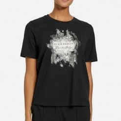 TAIFUN Dames T-shirt Met Print Op De Voorkant Black Gemustert-46 9 TAIFUN Dames T-shirt Met Print Op De Voorkant Black Gemustert-46 -Dameskleding Verkoop 550x585 1