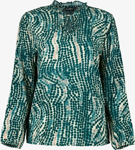 TwoDay Dames Blouse - Groen - Maat XL 1 TwoDay Dames Blouse - Groen - Maat XL