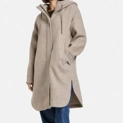 GERRY WEBER Dames Korte Mantel Van La Lana Moretta-wol Nude-42 9 GERRY WEBER Dames Korte Mantel Van La Lana Moretta-wol Nude-42 -Dameskleding Verkoop 550x619 2