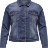 ONLY CARMAKOMA CARWESPA LIFE DENIM JACKET MBD NOOS Dames Jas - Maat 44