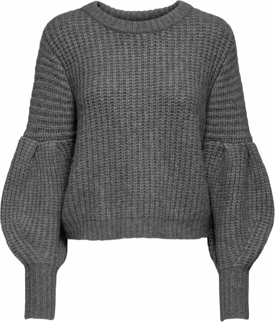 ONLY ONLSCALA L/S O-NECK PUFF PULLOVER KNT Dames Trui - Maat L 1 ONLY ONLSCALA L/S O-NECK PUFF PULLOVER KNT Dames Trui - Maat L