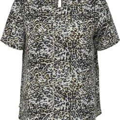 ONLY CARMAKOMA CARVICA SS TOP NOOS WVN Dames T-shirt - Maat 50