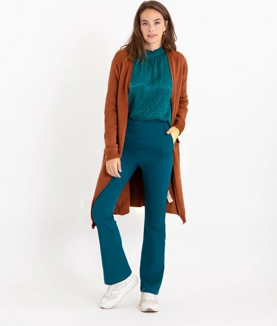 Blauwe Broek/Pantalon Van Je M'appelle - Dames - Travelstof - Maat 2XL - 7 Maten Beschikbaar 10 Blauwe Broek/Pantalon Van Je M'appelle - Dames - Travelstof - Maat 2XL - 7 Maten Beschikbaar - Afbeelding 10