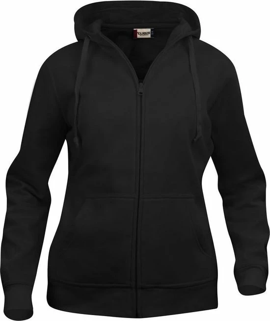 Clique Basic Hoody Full Zip Ds Zwart L 1 Clique Basic Hoody Full Zip Ds Zwart L
