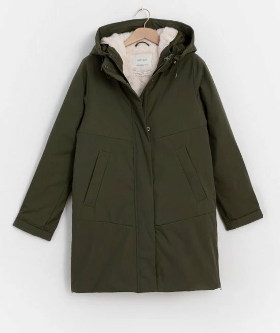 Sissy Boy Sissy-Boy - Donkergroene Parka Jas 5 Sissy Boy Sissy-Boy - Donkergroene Parka Jas - Afbeelding 5