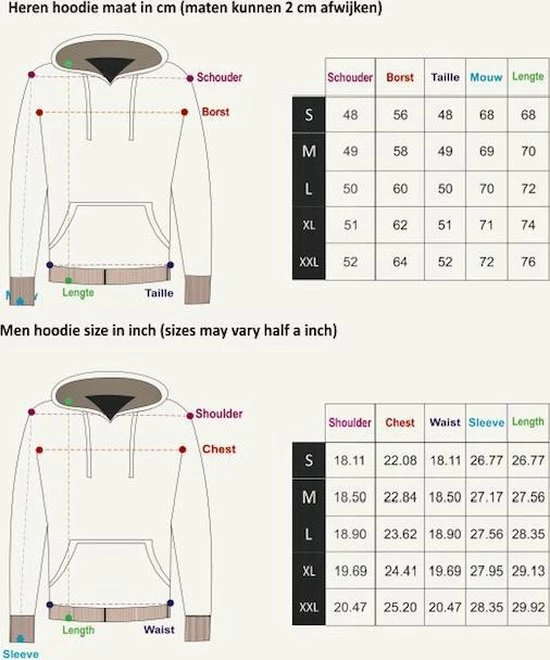 REWAGE Hoodie Premium Heavy Kwaliteit - Donkerblauw - XXL 6 REWAGE Hoodie Premium Heavy Kwaliteit - Donkerblauw - XXL - Afbeelding 6