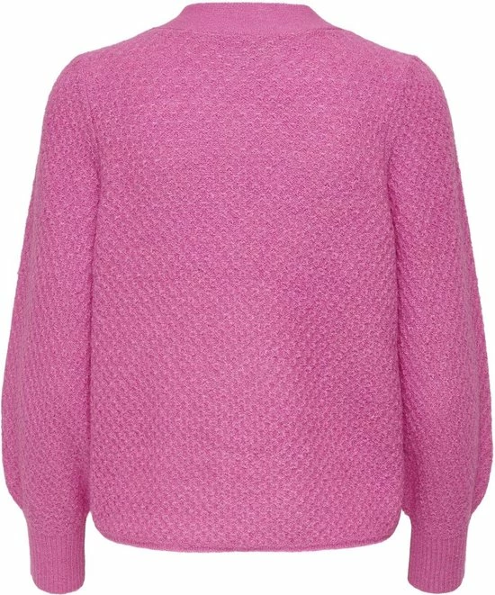 Jacqueline De Yong Vest Jdydrea Soba L/s Puff Cardigan Knt 15277501 Cyclaman/melange Dames Maat - M 2 Jacqueline De Yong Vest Jdydrea Soba L/s Puff Cardigan Knt 15277501 Cyclaman/melange Dames Maat - M - Afbeelding 2