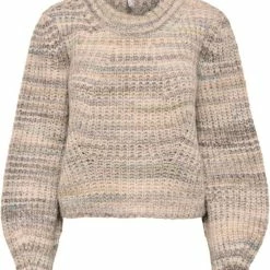 Only Trui Onlcarma L/s Pullover Cc Knt 15259443 Humus/w Earth Dames Maat - M