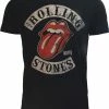 POPMERCH The Rolling Stones 1978 Tour T-Shirt Zwart - Officiële Merchandise