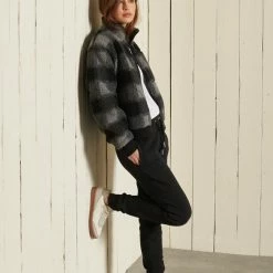 Superdry VINTAGE LOGO EMB JOGGER Dames Broek - Maat 14 -Dameskleding Verkoop 550x670 7