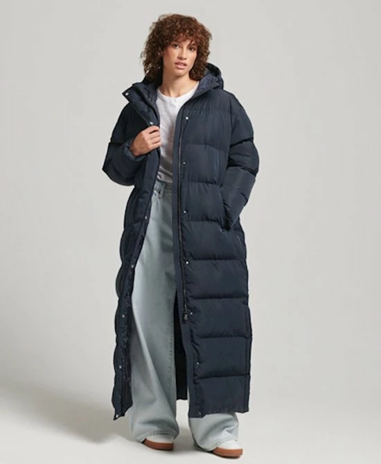 Superdry Maxi Hooded Jas Vrouwen - Maat 42 5 Superdry Maxi Hooded Jas Vrouwen - Maat 42 - Afbeelding 5
