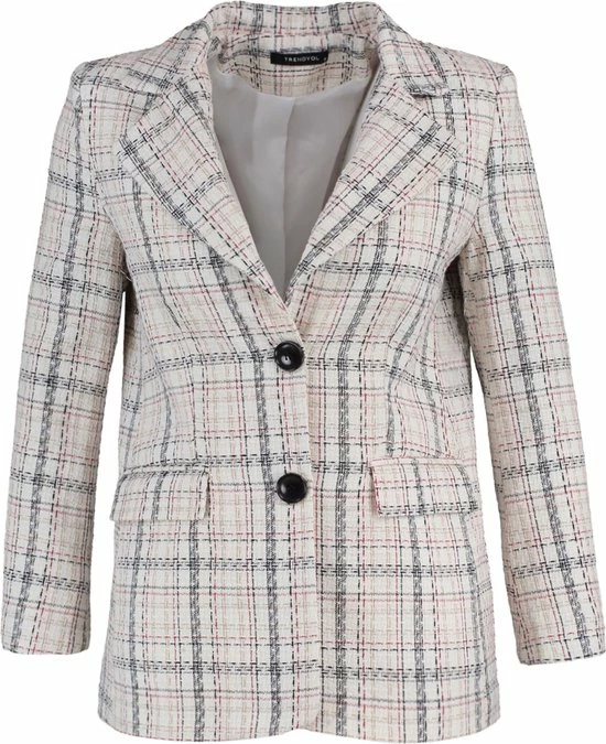 Trendyol Vrouwen Standaard Basis Blazer 3 Trendyol Vrouwen Standaard Basis Blazer - Afbeelding 3