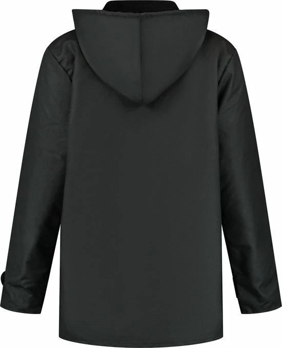 MGO Leisure Wear MGO Waxjas Leeds Dames - 100% Gewaxt Katoen - Winddicht En Waterdicht - Zwart - Maat XL 2 MGO Leisure Wear MGO Waxjas Leeds Dames - 100% Gewaxt Katoen - Winddicht En Waterdicht - Zwart - Maat XL - Afbeelding 2