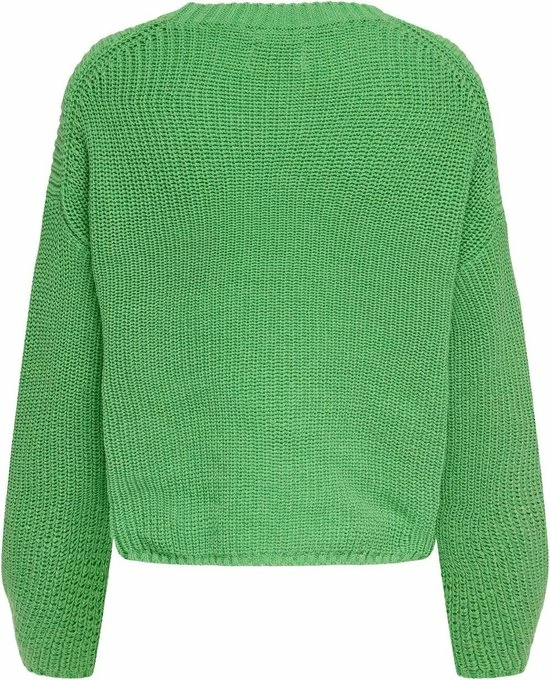Only Trui Onlbella Life Ls O-neck Cc Knt 15279771 Green Bee Dames Maat - M 2 Only Trui Onlbella Life Ls O-neck Cc Knt 15279771 Green Bee Dames Maat - M - Afbeelding 2