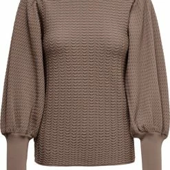 ONLY ONLGINNIE L/S PUFF PULLOVER KNT Dames Trui - Maat M