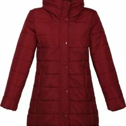 De Regatta Pamelina Wandeljas - Dames - Gewatteerd - Waterafstotend - Donker Rood -Dameskleding Verkoop 550x683 5