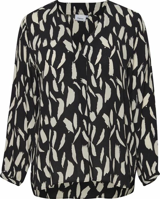 Fransa Plus FPGETO BL 1 Dames Blouse - Maat 48 1 Fransa Plus FPGETO BL 1 Dames Blouse - Maat 48