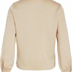 Vila Blouse Vielma L/s Shirt 14079469 Frosted Almond Dames Maat - W42 -Dameskleding Verkoop 550x685 9