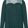 Vero Moda Curve VMOLIVIA 3/4 SLEEVE BLOUSE - S CURVE Dames T-shirt - Maat L-48/50