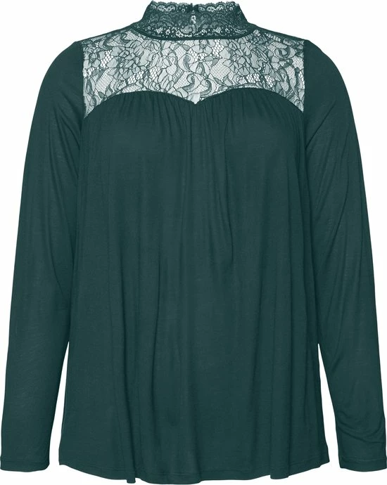 Vero Moda Curve VMOLIVIA 3/4 SLEEVE BLOUSE - S CURVE Dames T-shirt - Maat L-48/50 1 Vero Moda Curve VMOLIVIA 3/4 SLEEVE BLOUSE - S CURVE Dames T-shirt - Maat L-48/50