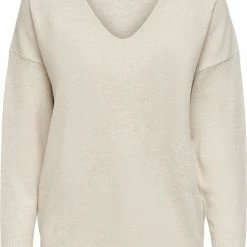 ONLY ONLRICA LIFE L/S V-NECK PULLO KNT Dames Trui - Maat M
