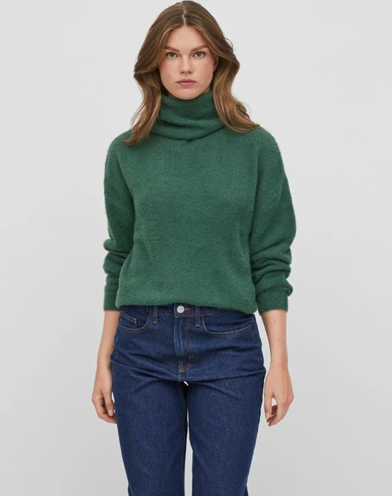 VILA VILAJULI ROLLNECK L/S KNIT - NOOS Dames Trui - Maat XXL 1 VILA VILAJULI ROLLNECK L/S KNIT - NOOS Dames Trui - Maat XXL