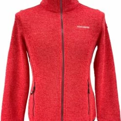 Nordberg Andrea Fleece Vest - Dames - Rood Melange - Maat M