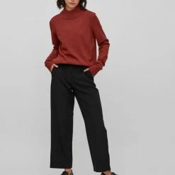 VILA VIRIL CREWNECK L/S KNIT TOP - NOOS Dames Trui - Maat XS -Dameskleding Verkoop 550x697 11