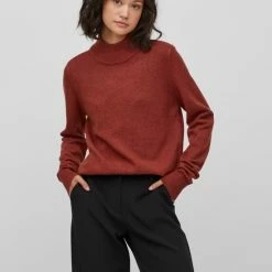 VILA VIRIL CREWNECK L/S KNIT TOP - NOOS Dames Trui - Maat XS -Dameskleding Verkoop 550x698 17