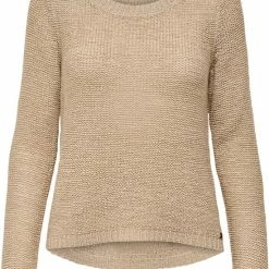 Only Trui Onlgeena Xo L/s Pullover Knt Noos 15113356 Humus Dames Maat - M