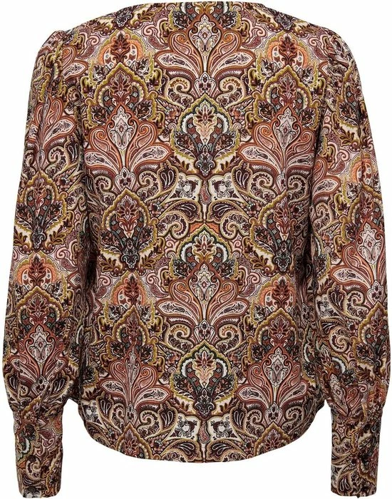 Jacqueline De Yong Blouse Jdymaxine L/s Top Wvn 15270304 Brown Patina/cordovan Dames Maat - XL 4 Jacqueline De Yong Blouse Jdymaxine L/s Top Wvn 15270304 Brown Patina/cordovan Dames Maat - XL - Afbeelding 4