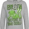Hybris The Muppets Hoodie/trui -L- Kermit - Green, Before It Was Cool! Grijs
