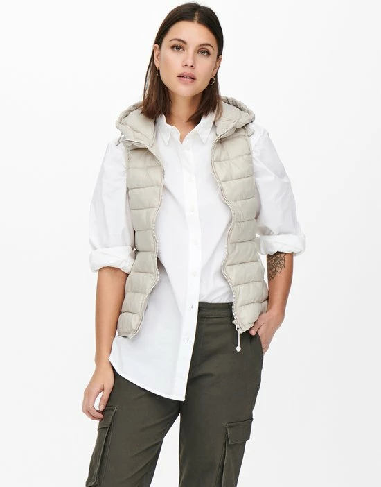 ONLY ONLNEWTAHOE HOOD WAISTCOAT OTW NOOS Dames Jas - Maat XL 1 ONLY ONLNEWTAHOE HOOD WAISTCOAT OTW NOOS Dames Jas - Maat XL