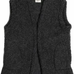 Alwero Unisex Gilet "Folker 100% Wol" Zwart - Maat XS -Dameskleding Verkoop 550x705 6