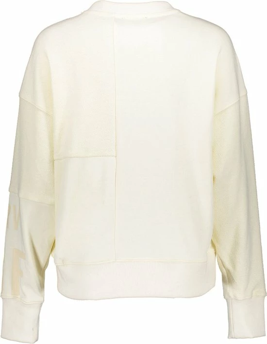 Geisha Trui Patchwork Crewneck Sweater 23509 10 Off-white Dames Maat - XL 4 Geisha Trui Patchwork Crewneck Sweater 23509 10 Off-white Dames Maat - XL - Afbeelding 4