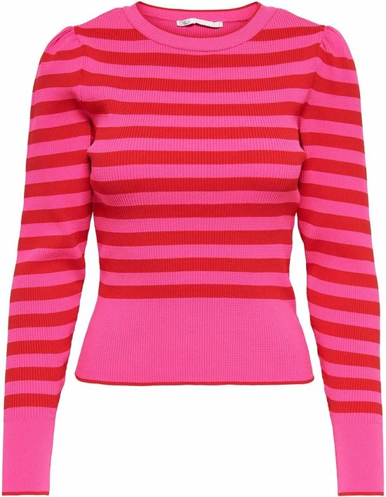 Only Trui Onlsally L/s Puff Pullover Knt Noos 15251029 Fuchsia Pink/small High Dames Maat - M 1 Only Trui Onlsally L/s Puff Pullover Knt Noos 15251029 Fuchsia Pink/small High Dames Maat - M