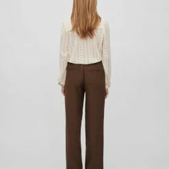 VILA VIKAMMAS HW TAILORED PANT Dames Broek Demitasse - Maat 40 13 VILA VIKAMMAS HW TAILORED PANT Dames Broek Demitasse - Maat 40 -Dameskleding Verkoop 550x708 5