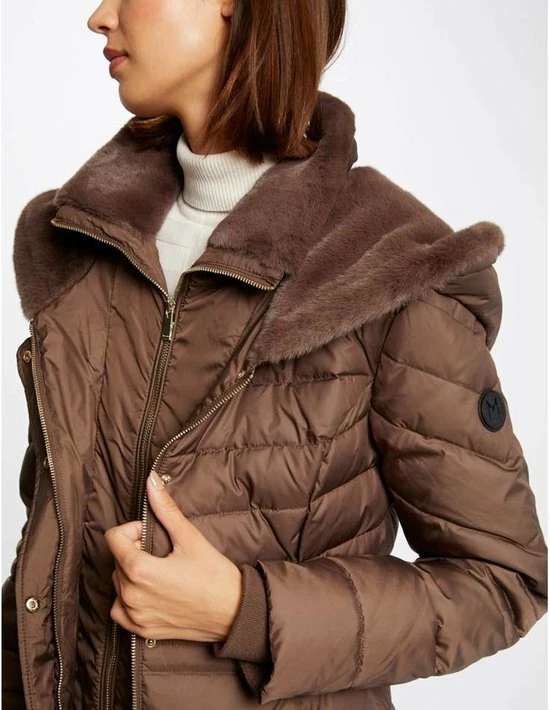 Sam Denim Gewatteerde Jas Met Capuchon Giller "Color: Choco","Size: 34" 3 Sam Denim Gewatteerde Jas Met Capuchon Giller "Color: Choco","Size: 34" - Afbeelding 3