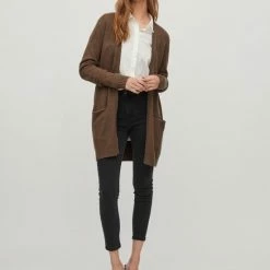 Vila Dames Vest - Bruin - Maat XS -Dameskleding Verkoop 550x710 6