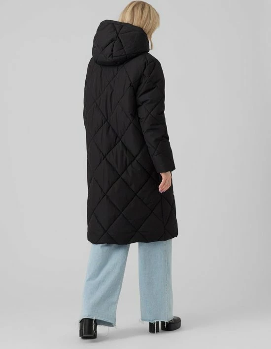 VERO MODA VMADELALOA LONG COAT GA BOOS Dames Jas - Maat S 3 VERO MODA VMADELALOA LONG COAT GA BOOS Dames Jas - Maat S - Afbeelding 3
