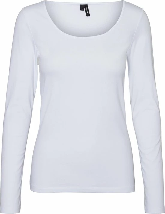 VERO MODA VMMAXI MY LS SOFT UNECK NOOS Dames T-shirt - Maat L 7 VERO MODA VMMAXI MY LS SOFT UNECK NOOS Dames T-shirt - Maat L - Afbeelding 7