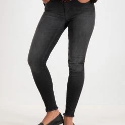 ONLY ONLBLUSH LIFE MID ANK RAW REA1099 NOOS Dames Jeans - Maat XS X 30 -Dameskleding Verkoop 550x711 30