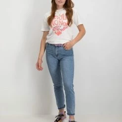 ONLY EMILY LIFE High Waist Straight Fit Dames Jeans - Maat 29 X L32 -Dameskleding Verkoop 550x711 51